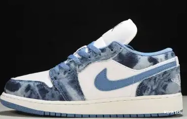 Jordan Denim” Air 1 DM8947-100 “Washed Low 0508
